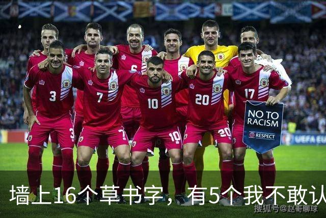 墙上16个草书字，有5个我不敢认！全认出的堪称本科水平——为什么书法家偏爱小笔写大字？