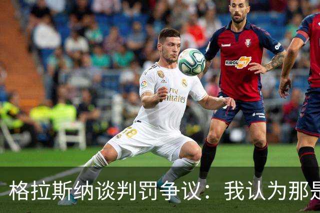 格拉斯纳谈判罚争议：我认为那是红牌，我和裁判在尺度上存在分歧