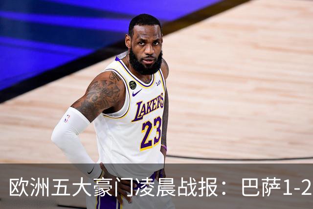 欧洲五大豪门凌晨战报：巴萨1-2皇马，被绝杀！利物浦米兰都是2-0